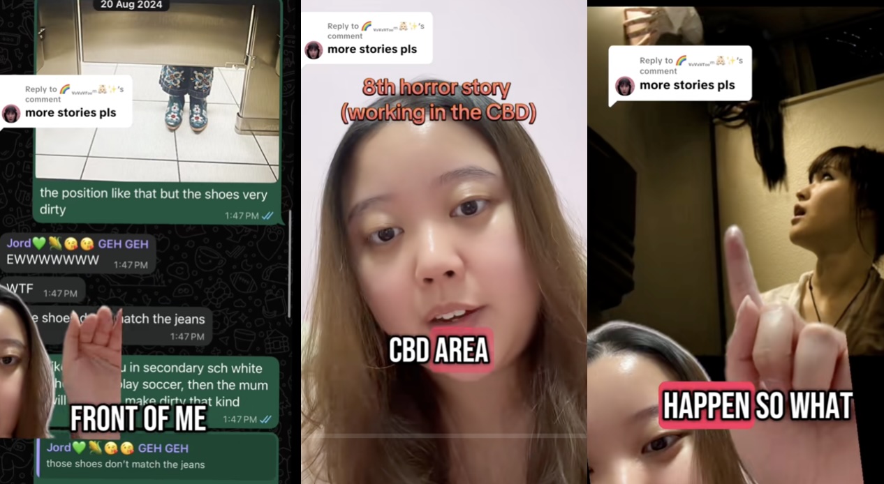 ‘I thought toilet got ghost’: TikTok user says she saw something scary at bathroom at CBD